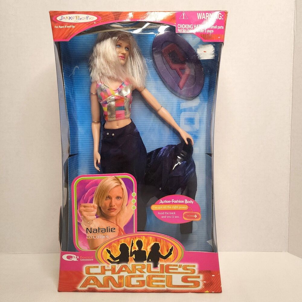 VTG 2000 Charlie's Angels Natalie Cook Cameron Diaz Doll JAKKS Pacific